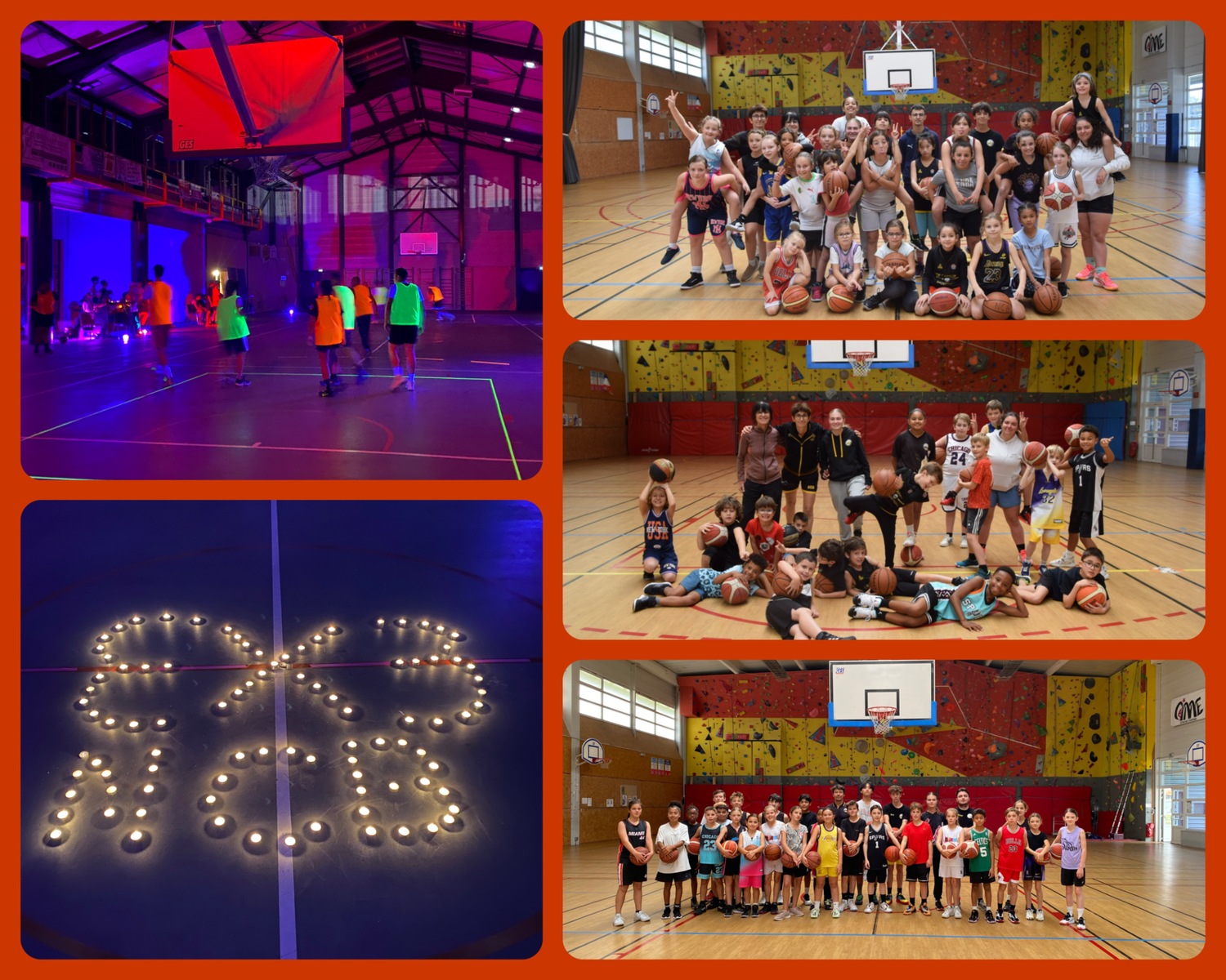 Vacances sportives au NCB : perfectionnement, stages et tournois "fluos" !