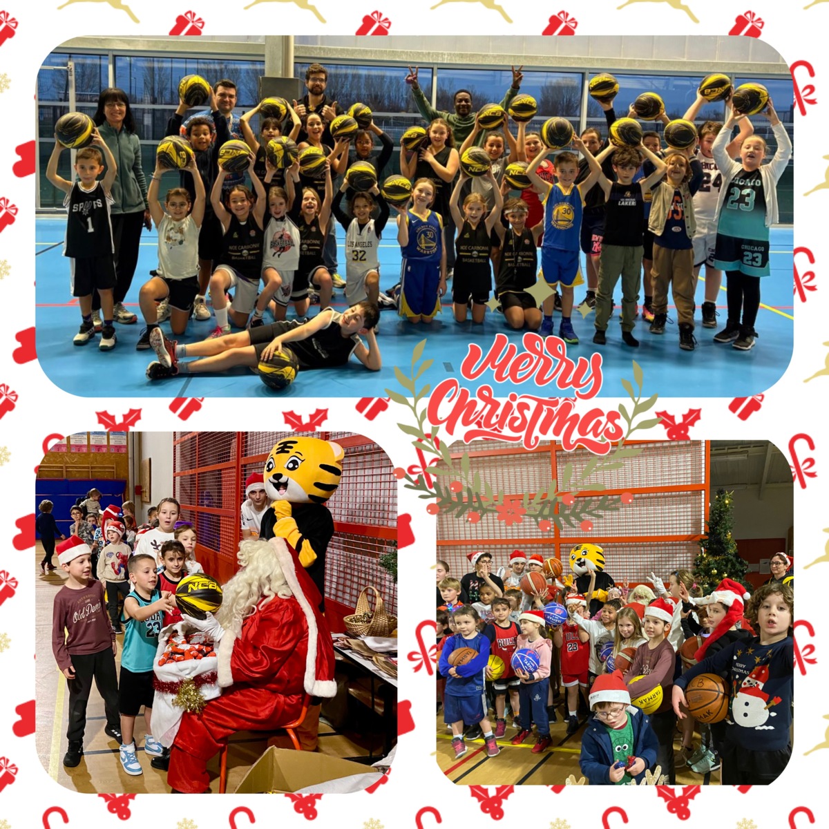 Noël à l'école de basket