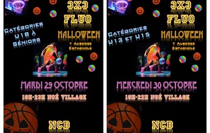 Tournois 3x3 Fluo d'Halloween